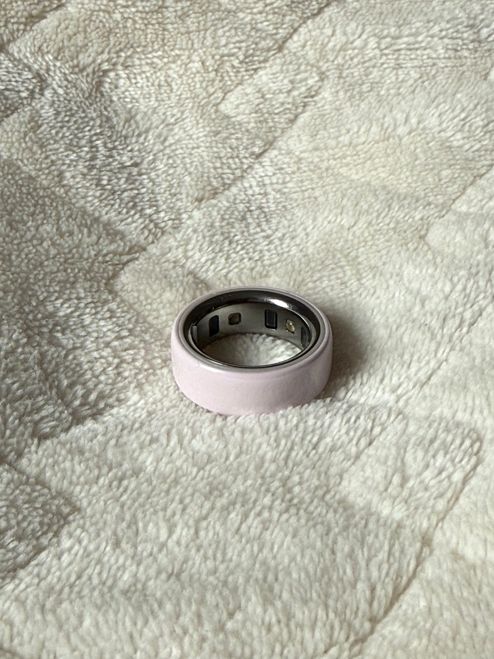 Oura Ring 4 Ceramic – Petal Pink | Size 6 | Like New